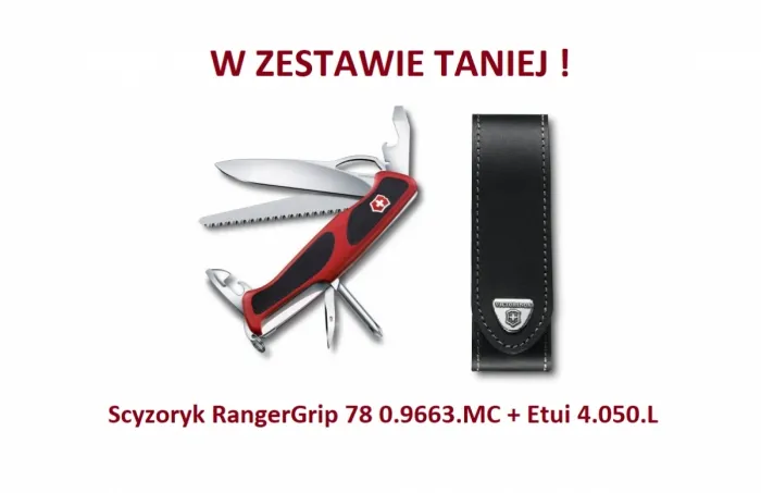 Scyzoryk Victorinox RangerGrip 78 w zestawie z etui