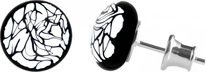 Kolczyki Sztyfty MURANO GLASS SZT516