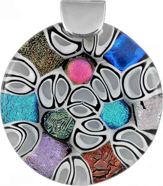 Wisior Koło MURANO GLASS KA846 Kolekcja PALLONCINI