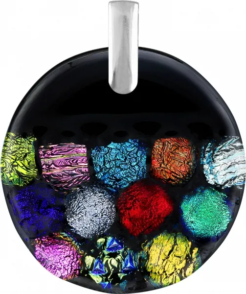 Wisior Koło MURANO GLASS KA932 Kolekcja SCHERZO