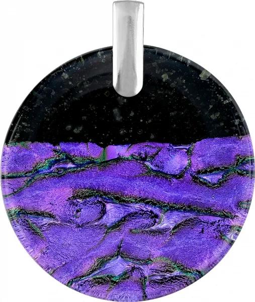 Wisior Koło MURANO GLASS KA999 Kolekcja EMERALD