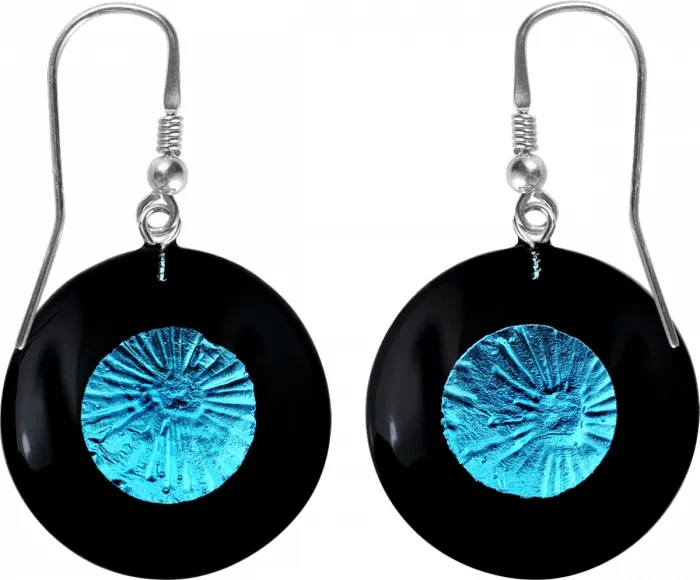 Kolczyki Wiszące MURANO GLASS WSZ802 Kolekcja POSEJDON