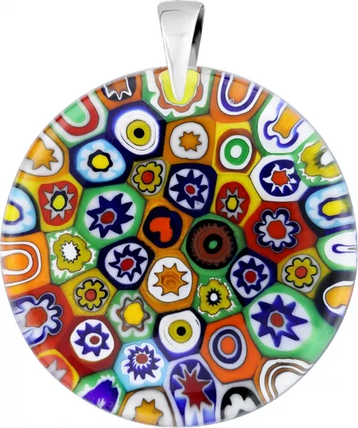 Wisior Koło MURANO GLASS M80 Kolekcja PONTE