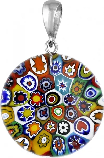 Wisior Koło MURANO GLASS MI223 Kolekcja PONTE