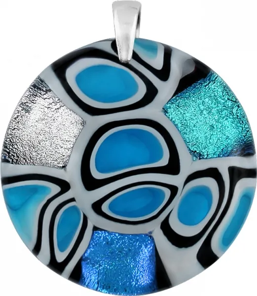 Wisior Koło MURANO GLASS KO954 Kolekcja PALLONCINI