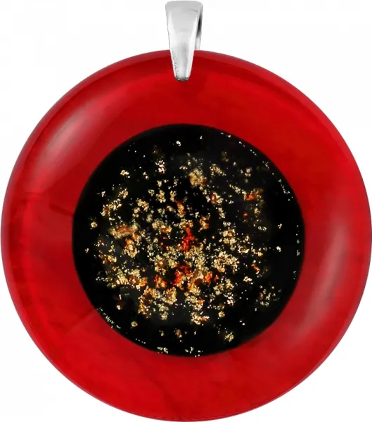 Wisior Koło MURANO GLASS KO960 Kolekcja MARCHESA