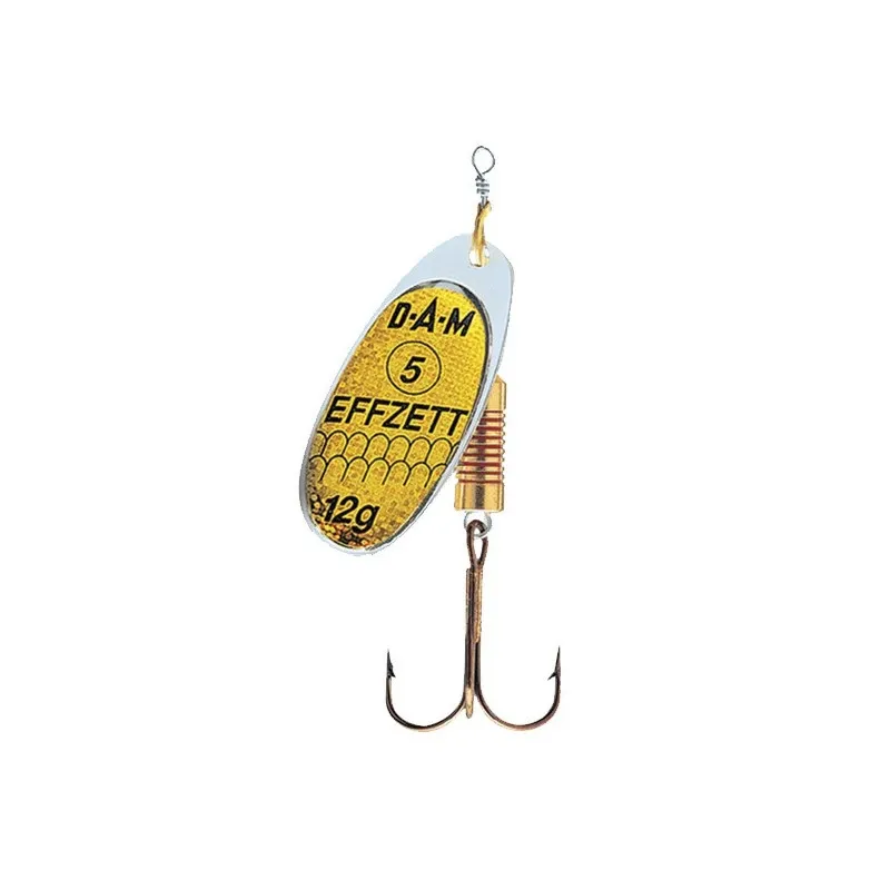 Błystka Obrotowa Dam EFFZETT STANDARD NR 5 12G REFLEX. GOLD 5124-205