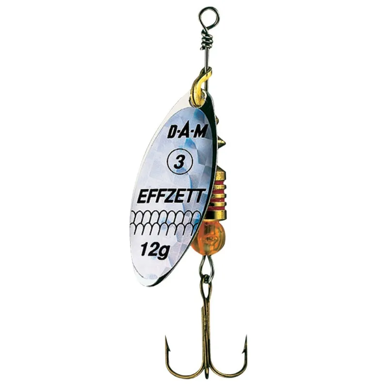 Błystka Obrotowa Dam EFFZETT PREDATOR NR 1 4G SILVER-GLITTER 5126-104