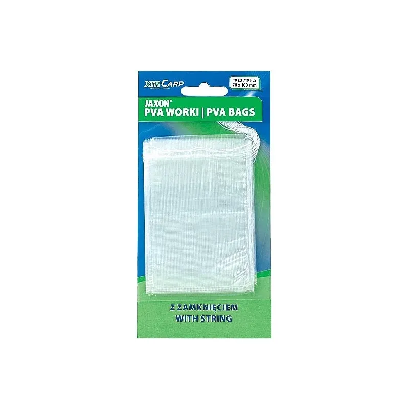 Worek Pva Jaxon ZE SZNURKIEM 100/125MM LC-PVA052