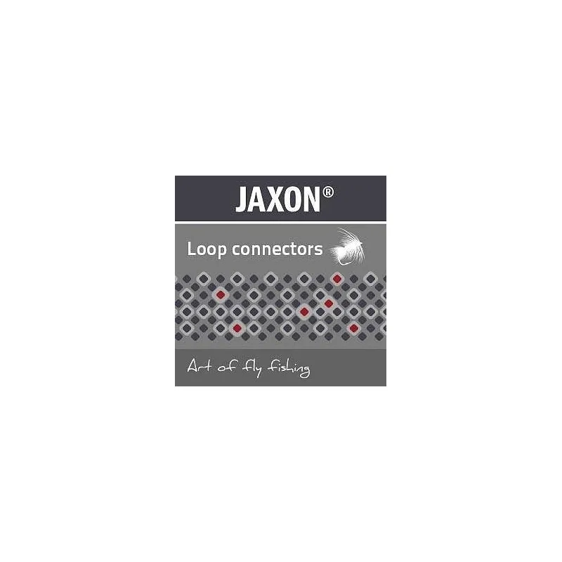 Łącznik Sznura Jaxon LOOP CONNECTORS 30LB 14KG PRZEZROCZYSTY NM-LC01B
