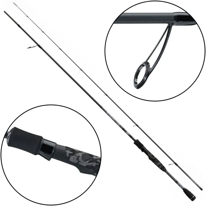 Wędka Jaxon Grey STREAM UNIWERSALNA 2.40M 5-23G WJ-DSD24023