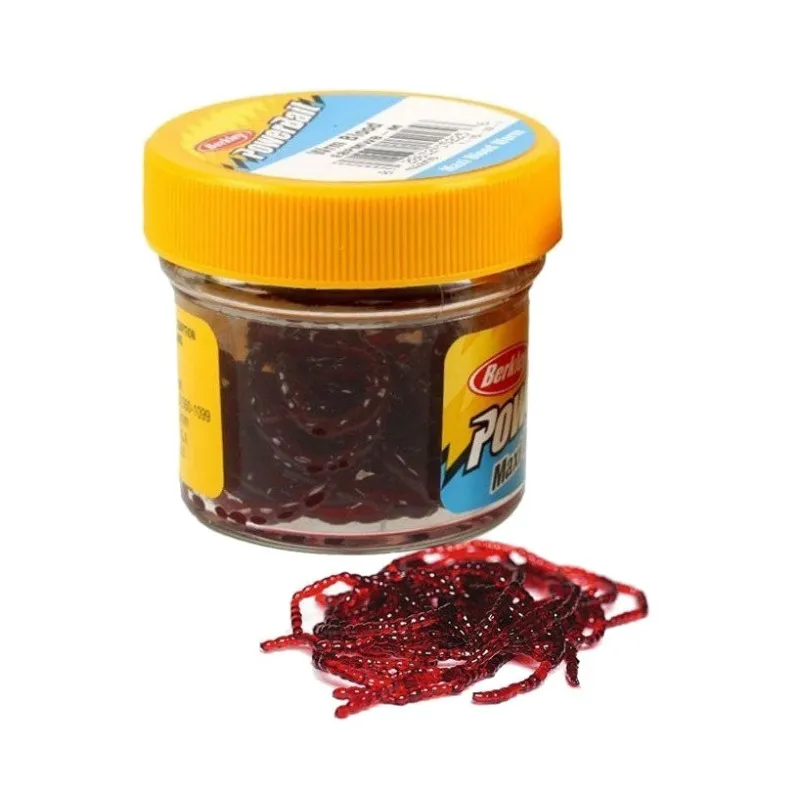 Sztuczna Ochotka Berkley POWERBAIT MAXI BLOOD WORMS MAŁA 1079210