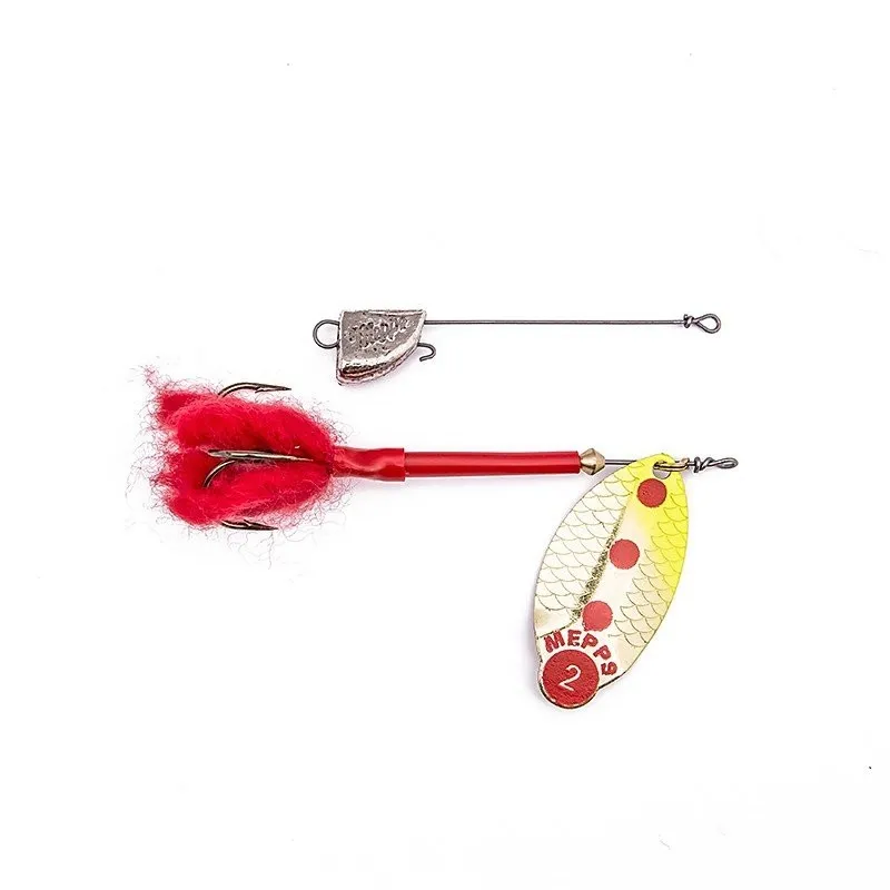 BŁYSTKA MEPPS LUSOX FLUO ZŁOTY nr 2 (SELEDYN)