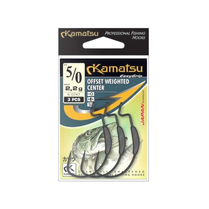 Haczyk Kamatsu Offset WEIGHTED CENTRE K-0747 NR.5/0 516500350