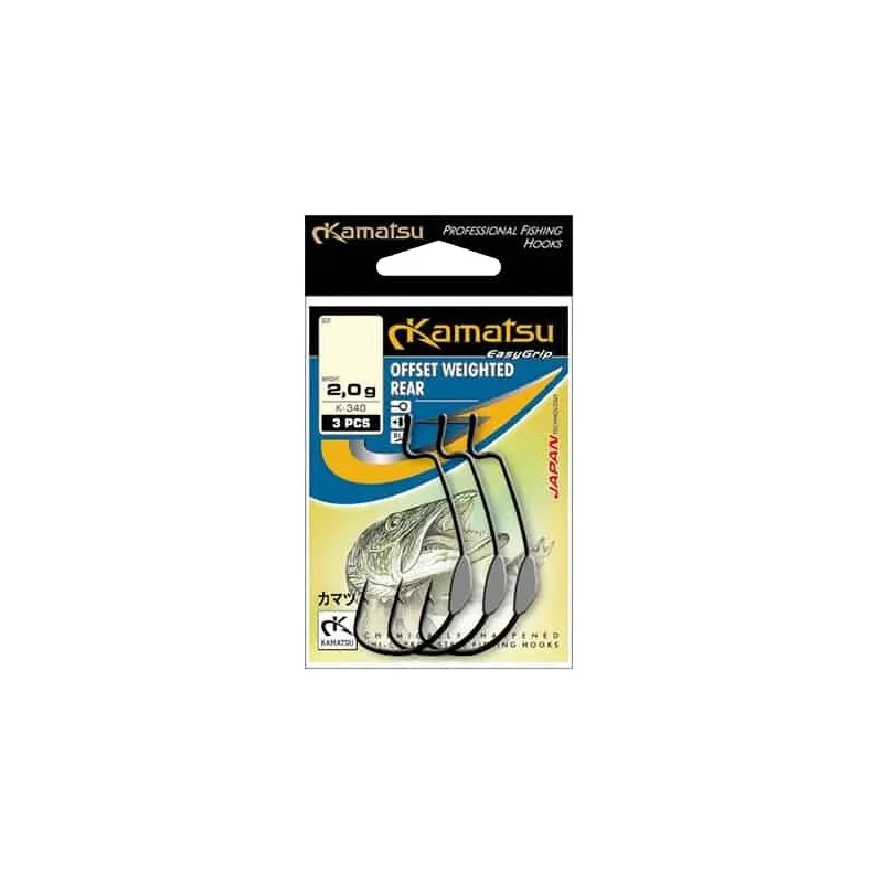 Haczyk Kamatsu Offset WEIGHTED REAR K-340 NR.3/0 518900330