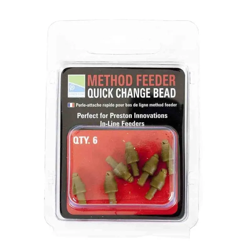 Łączniki PRESTON Method Feeder Quick Change Beads