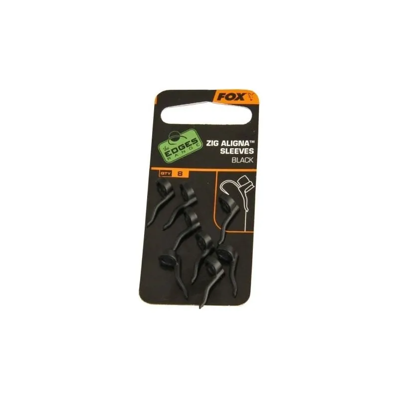 FOX Zig Aligna Sleeves x 8 Black