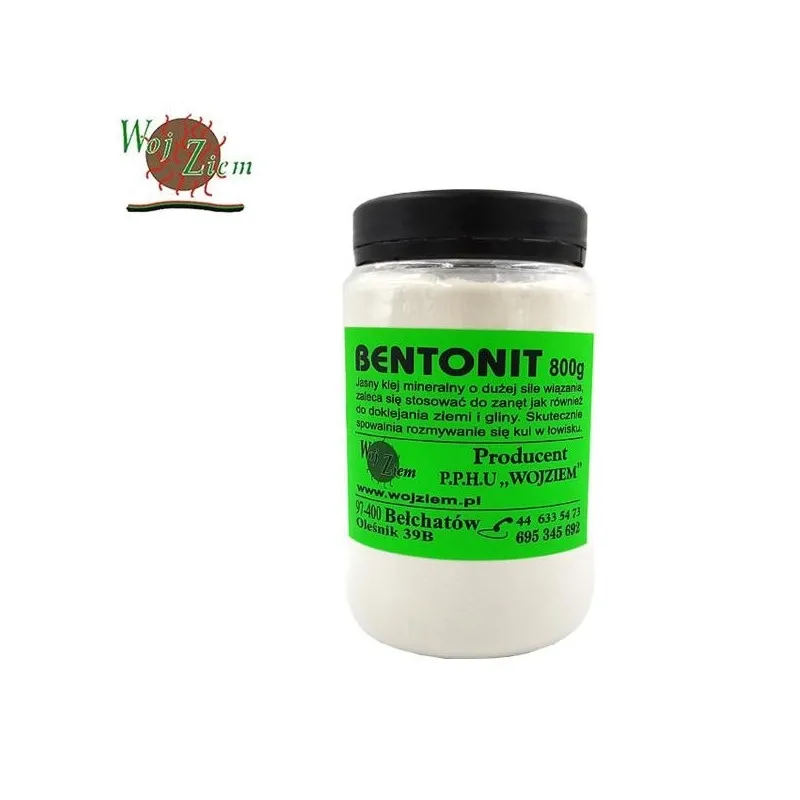 KLEJ MINERALNY BENTONIT WOJZIEM 0,8kg