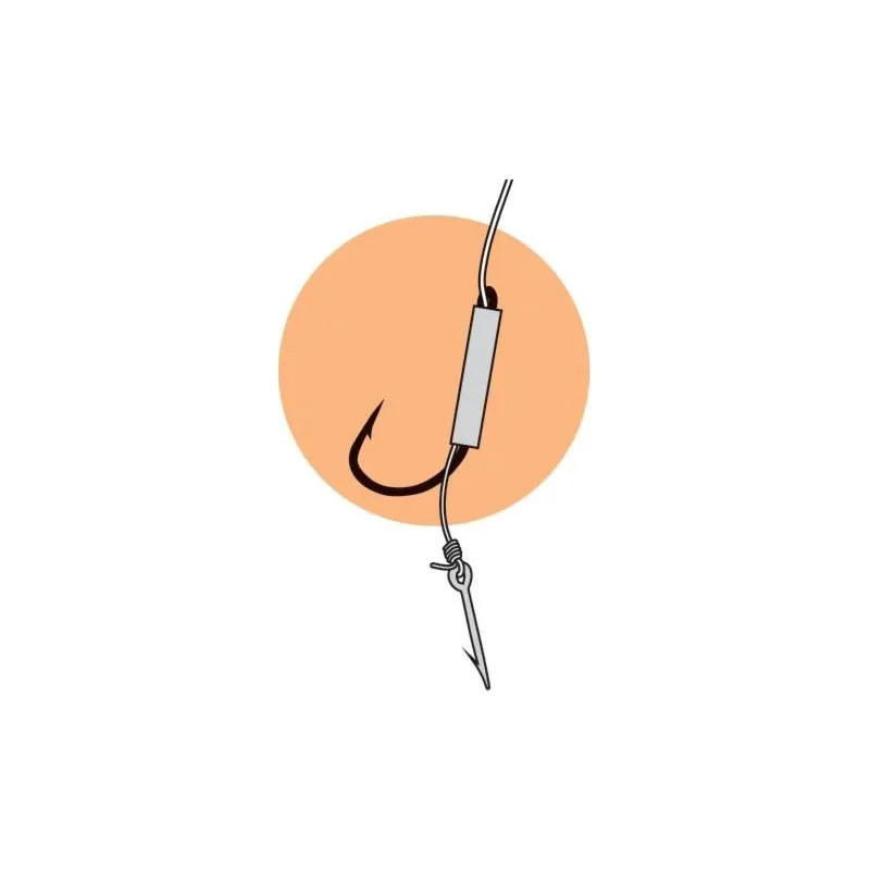 Haczyk Wiązany Jaxon METHOD FEEDER NA PLECIONCE HY-MFN04