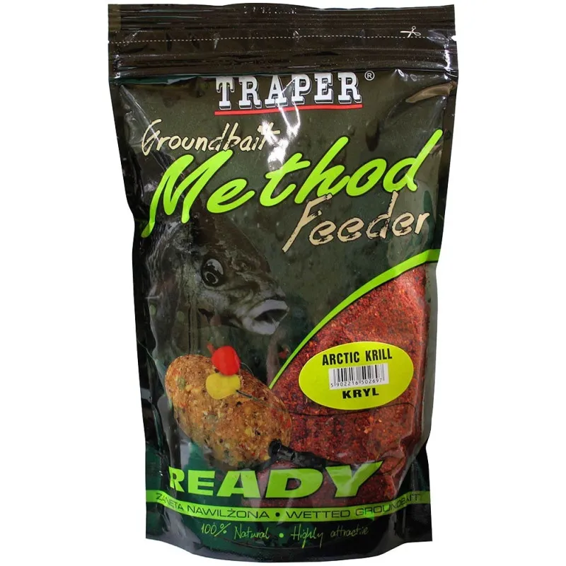 Zanęta Traper Method FEEDER READY 750G KRYL 00186