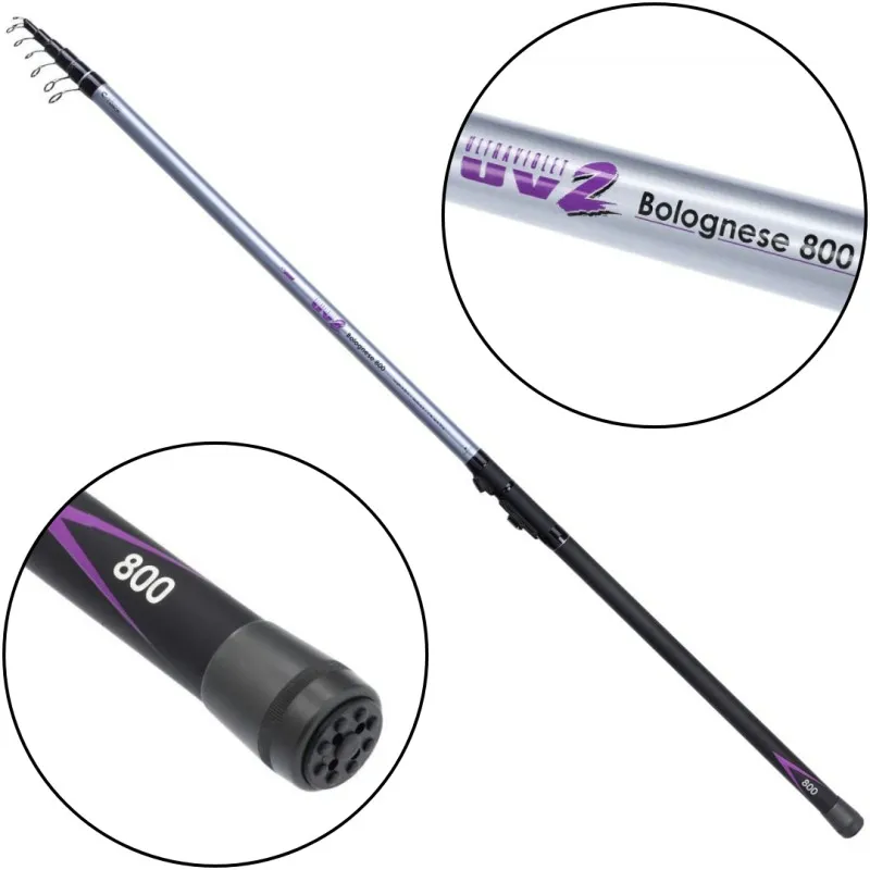 Wędka Mikado Ultraviolet II BOLOGNESE 800 25G