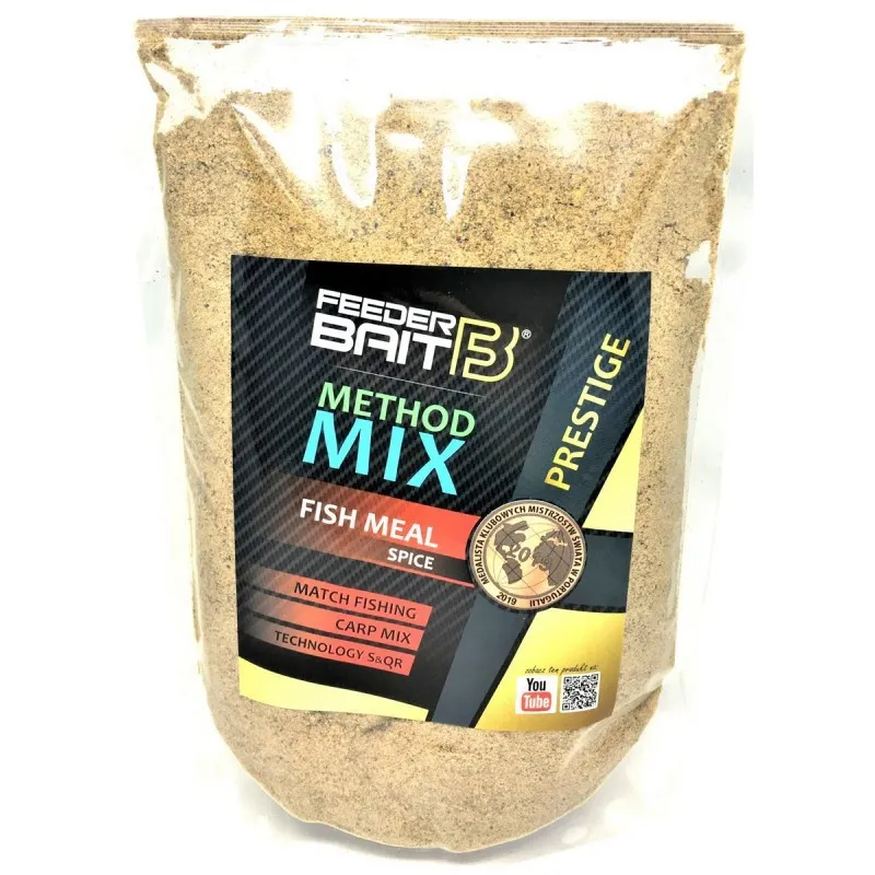 Method Mix Feeder BAIT PRESTIGE 800G FISH MEAL SPICE FB25-3