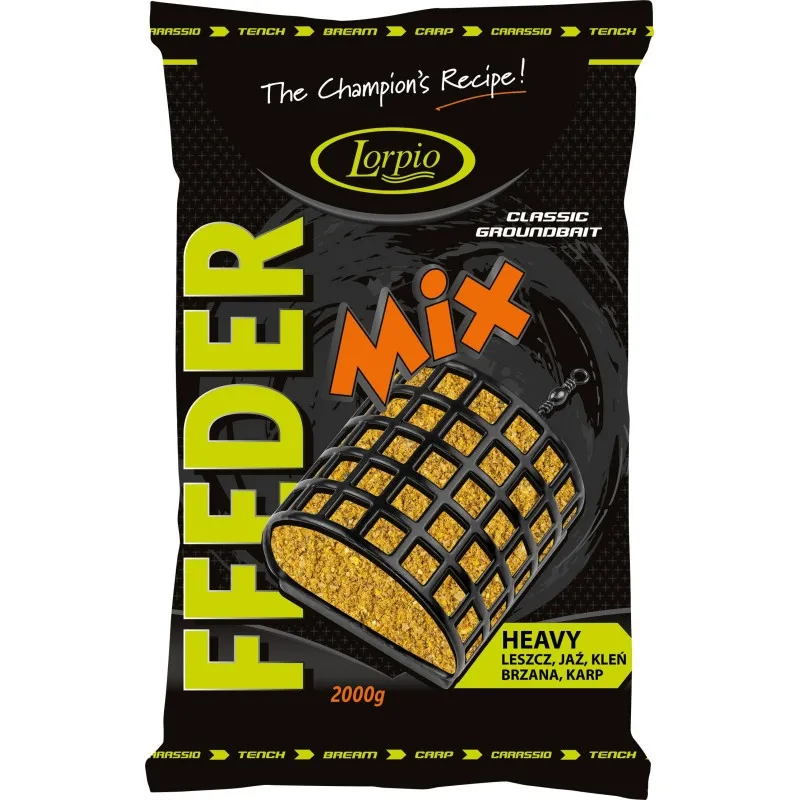ZANĘTA LORPIO FEEDER MIX HEAVY 2KG ZA-LO460