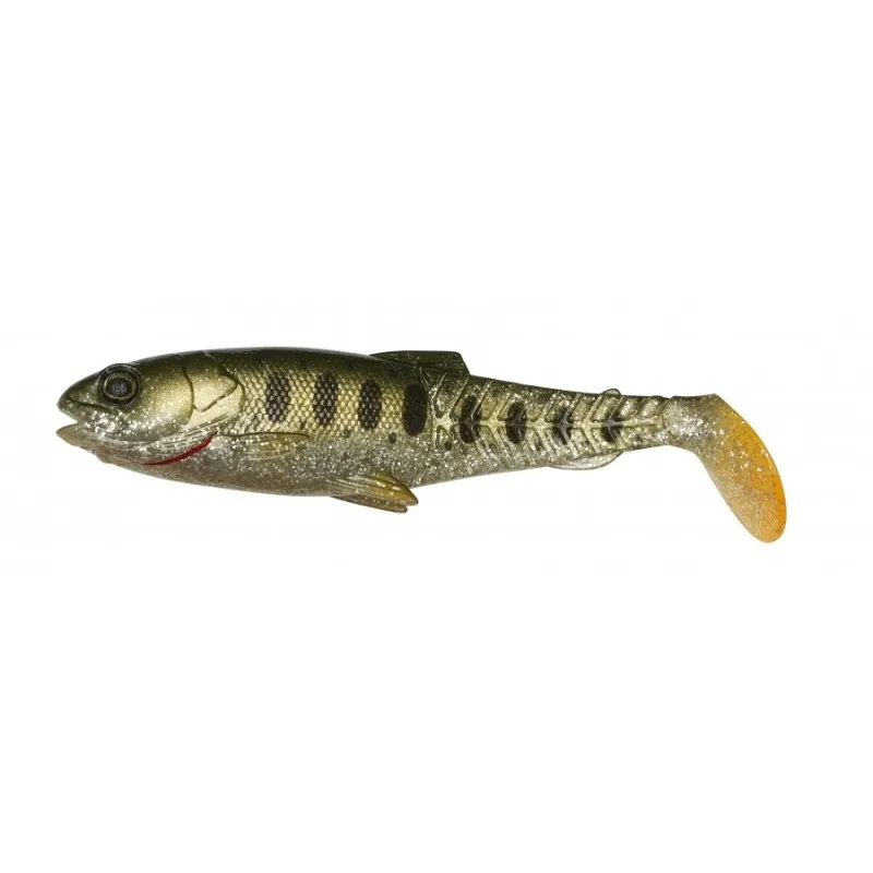 Przynęta Sg Craft CANNIBAL PADDLETAIL 12.5CM 20G OLIVE PEARL SILVER SMOLT