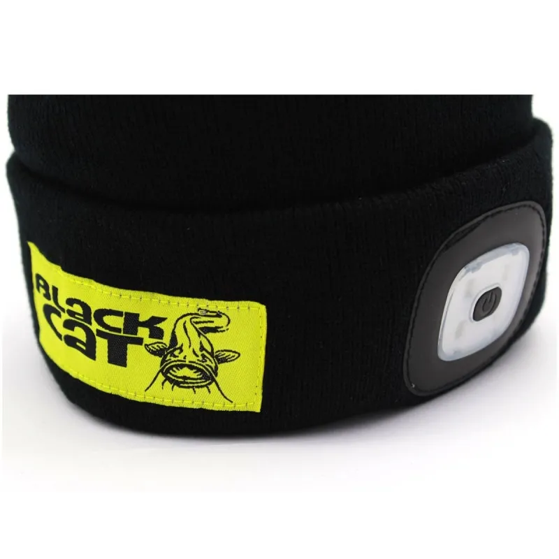 Czapka z latarką Black Cat LED Lancer Beanie uni