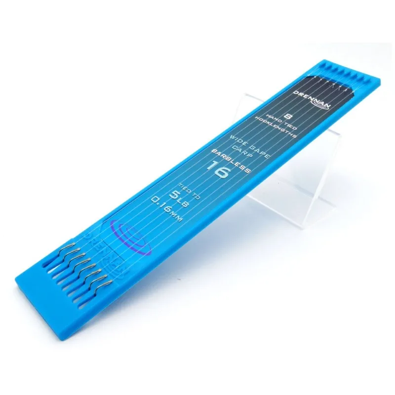 PRZYPON DRENNAN HOOK TO PLATE WIDE GAPE CARP NR.16 HNPWGC616