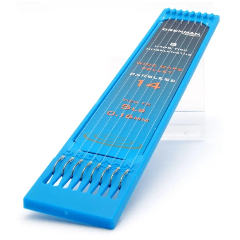 PRZYPON DRENNAN HOOK TO PLATE WIDE GAPE PELLET NR.14 HNPWGP614