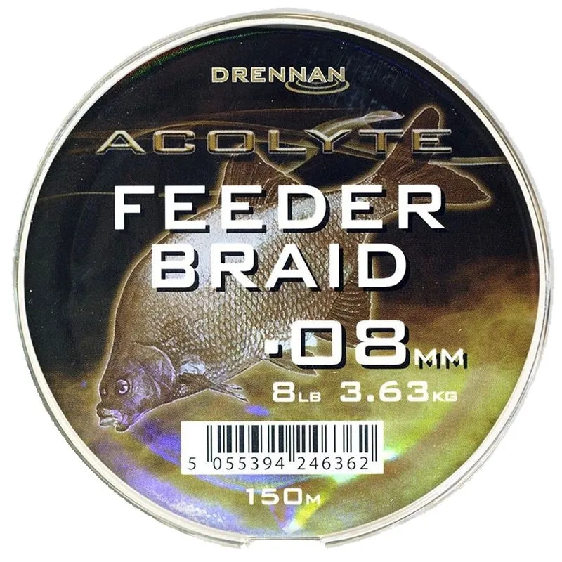 PLECIONKA DRENNAN ACOLYTE FEEDER BRAID 0.12MM 150M LCAFB120