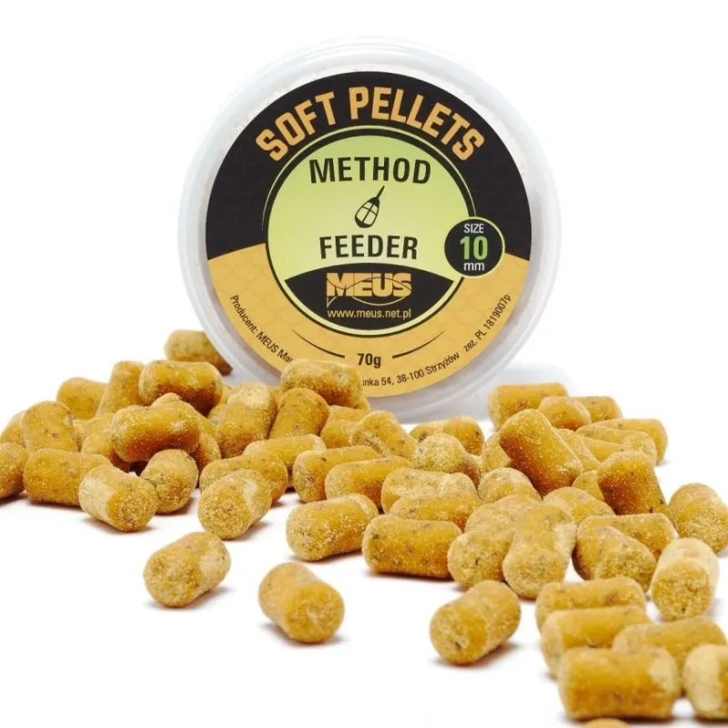 Soft Pellets Meus Miękki 10mm 70g Wanilia