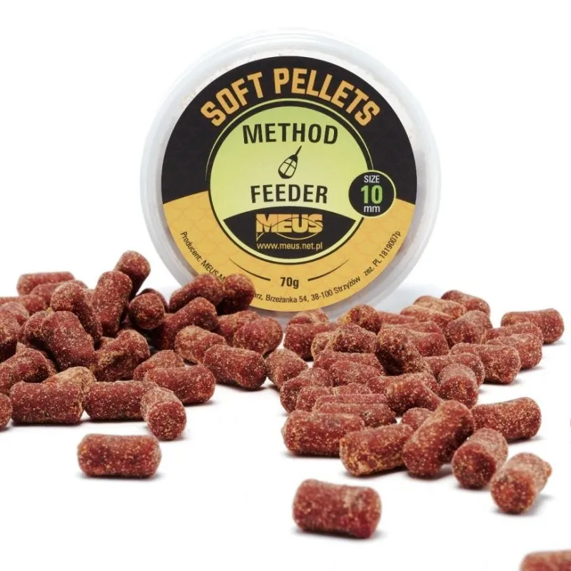 Soft Pellets Meus Miękki 10mm 70g Pikantna Kiełbasa