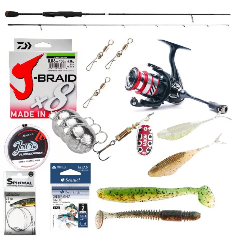 Zestaw spinningowy NO OKONIA ACTIVE- dla aktywnych wędkarzy