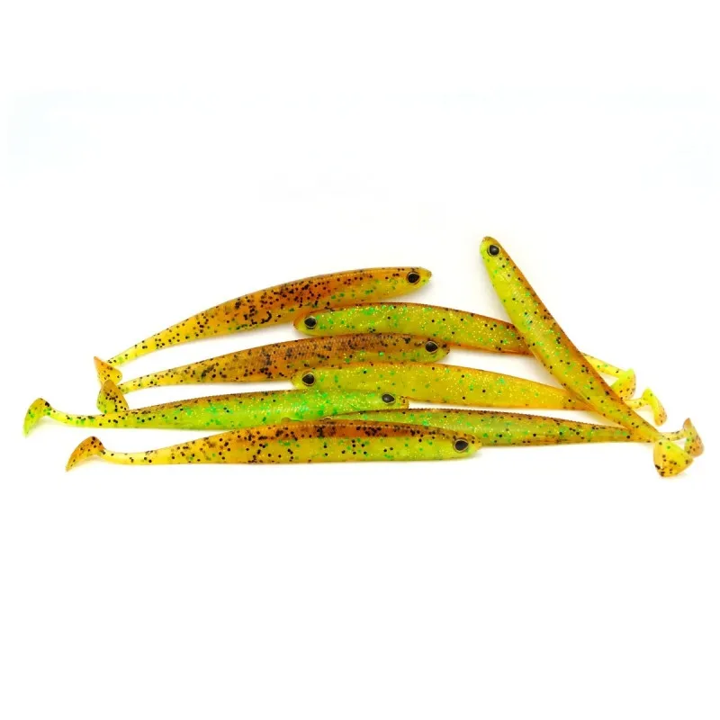 Przynęta Westin Kickteez Shadtail 15cm 10g Brown Lime