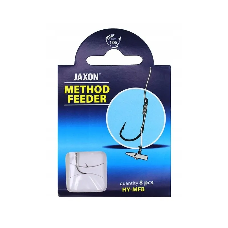 Haczyk Wiązany Jaxon METHOD FEEDER Z PRZYPONEM HY-MFB14