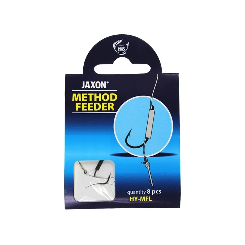 Haczyk Wiązany Jaxon METHOD FEEDER Z PRZYPONEM HY-MFL10