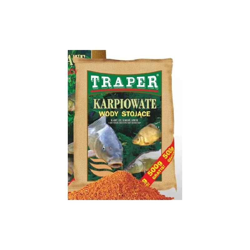 ZANĘTA TRAPER KARPIOWATE WODY STOJĄCE 5 KG