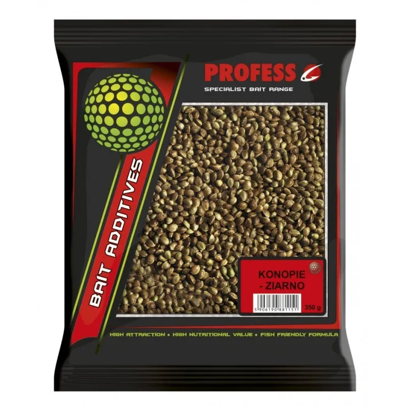 Dodatek Zanętowy Profess KONOPIE ZIARNO 0.35 KG*