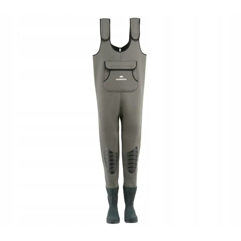 Spodniobuty Neopren Wathose 4mm Profilsohle Gr.42/43