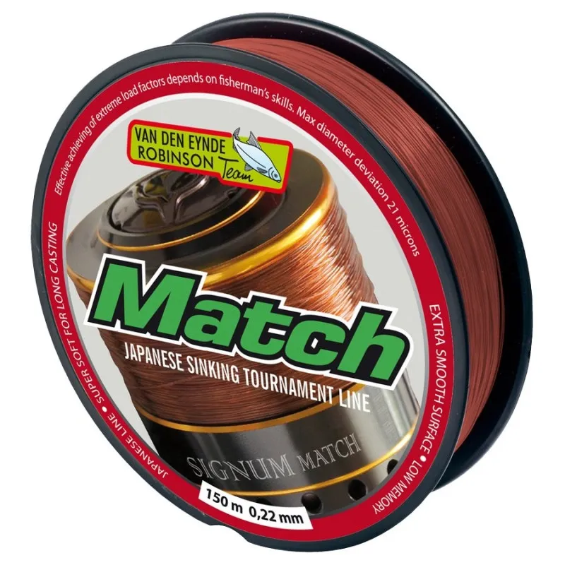 ŻYŁKA VDE-R MATCH 0.18MM 4.65KG 150M 55-SM-118