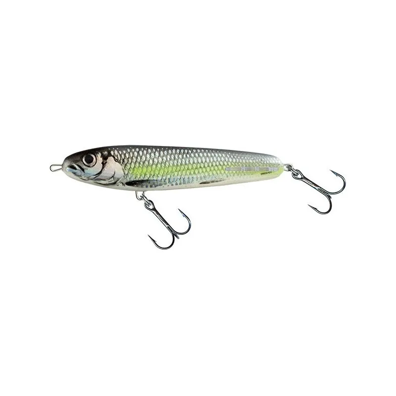 Salmo Sweeper Snk 14cm SILVER CHARTREUSE SHAD