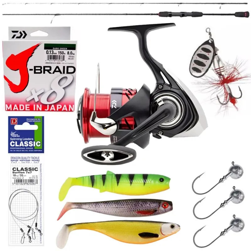 Zestaw spinningowy NA SZCZUPAKA PRO - dla ogarniętych łowców