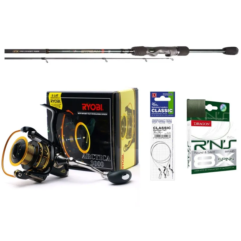 Zestaw spinningowy NA SANDACZA ACTIVE- dla aktywnych wędkarzy