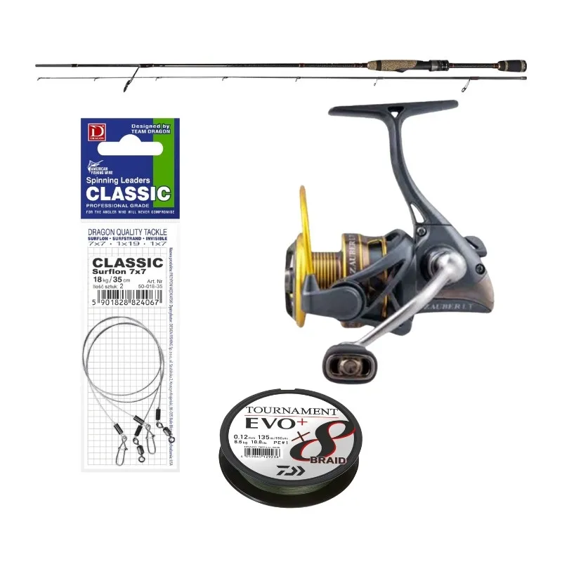 Zestaw spinningowy NA SANDACZA PRO - dla ogarniętych łowców