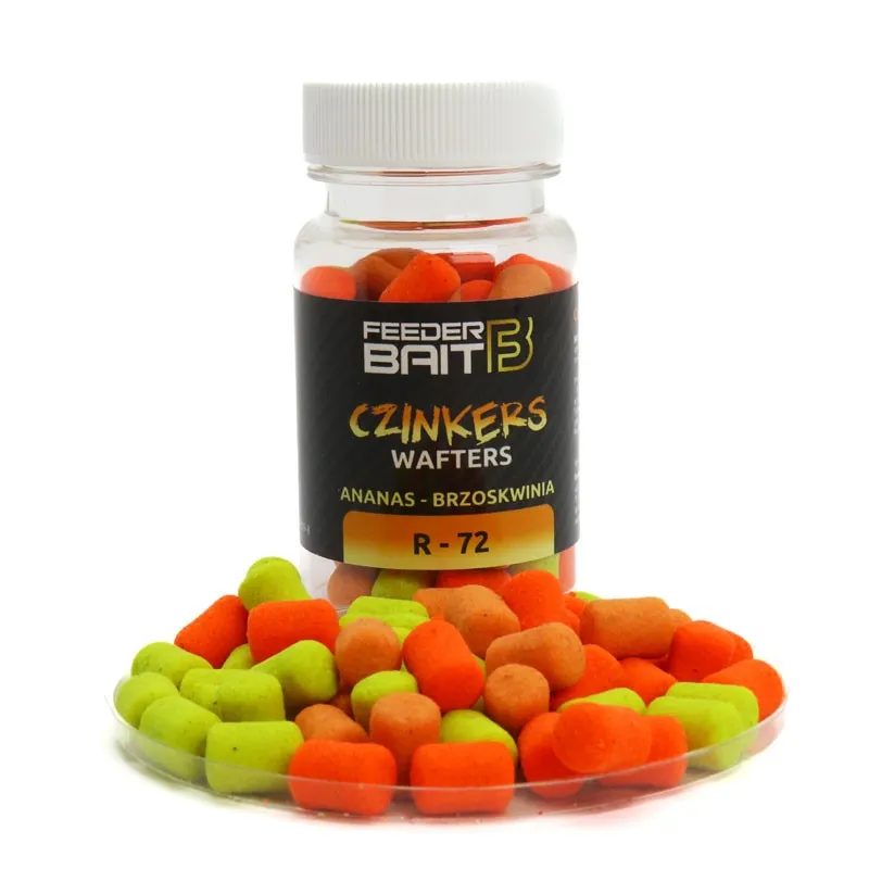 Kulki proteinowe Feeder Bait Czinkers 6/9mm 60ml Ananas & Brzoskwinia