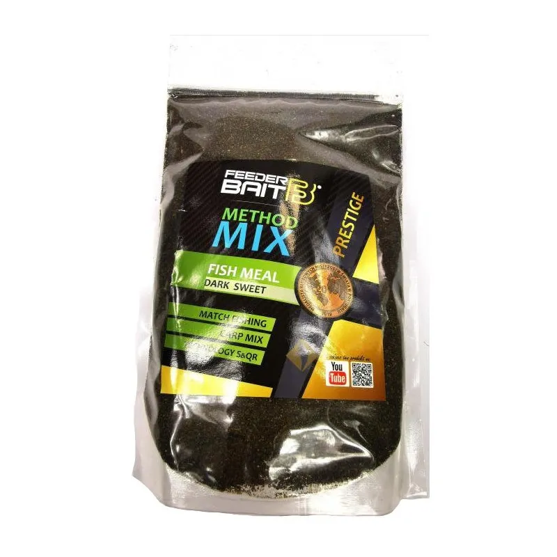 ZANĘTA FEEDER BAIT METHOD MIX PRESTIGE 800G FISH MEAL DARK SWEET FB25-9