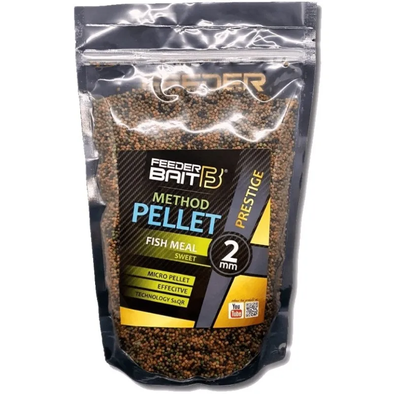 PELLET FEEDER BAIT MICRO 2MM 800G SWEET FISH MEAL (SŁODKI RYBNY)