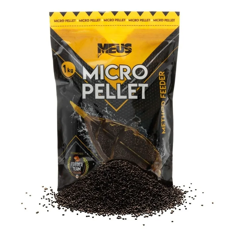 Meus Pellet Durus 2mm Micropellet Halibut 1kg folia